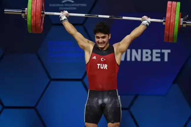 Avrupa Halter Şampiyonası'nda Türk sporcular başarılı performans sergiledi