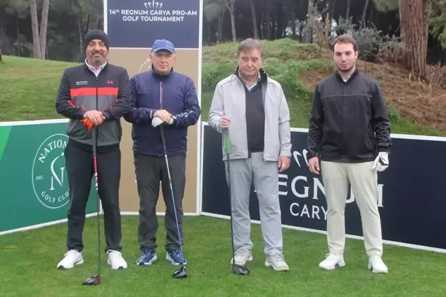 Regnum Carya Pro-Am Golf Turnuvası Antalya'da Başladı