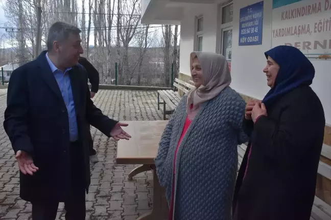 Gümüşhane Valisi Alper Tanrısever, Şiran ilçesinde köy ziyaretleri gerçekleştirdi
