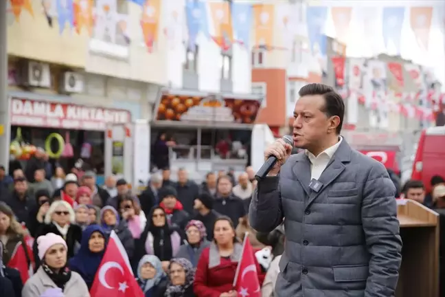 Nebi Hatipoğlu, Çifteler'de seçim irtibat bürosunun açılışını yaptı