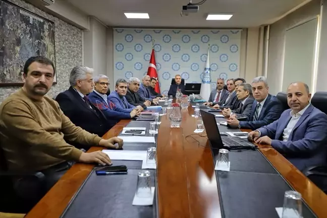 DİSKİ Genel Müdürlüğü Yatırım ve Proje Değerlendirme Toplantısı Gerçekleştirildi