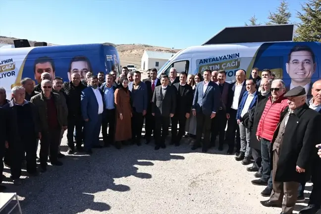 Hakan Tütüncü Elmalı'da seçim çalışmalarına devam ediyor
