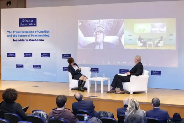 Sabancı Üniversitesi, BM Üst Düzey Arabuluculuk Danışma Kurulu Üyesi Jean-Marie Guehenno'yu konuk etti