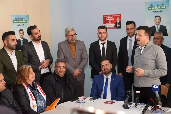 Hamza Dağ, İzmir Büyükşehir Belediye Başkan adayı olarak Süt Kuzusu Projesi'ni devam ettireceğini belirtti