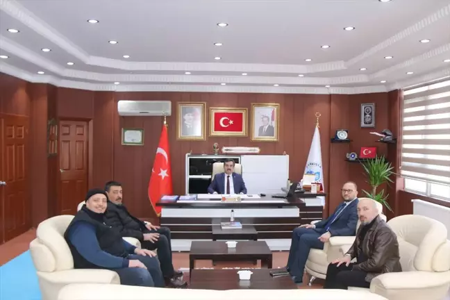 Şarkışla Esnaf ve Sanatkarlar Odası Başkanı Belediye Başkanı'na Teşekkür Etti