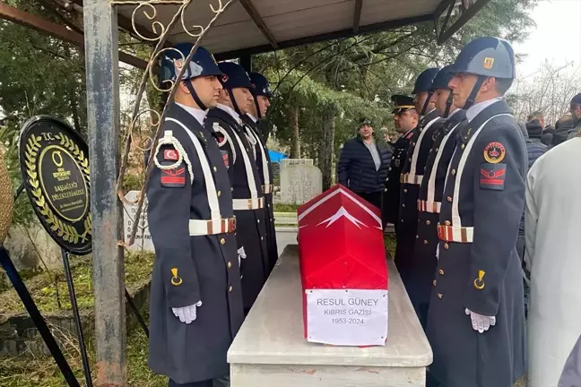 Kıbrıs Gazisi Resul Güney'in Cenazesi Ordu'da Defnedildi