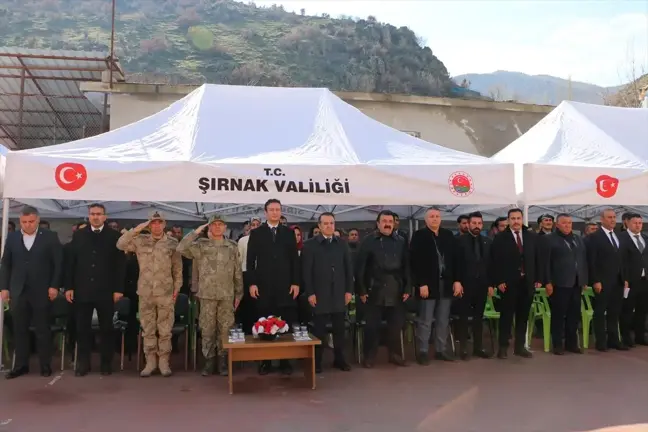 Uludere'de PKK tarafından katledilen 14 kişi için anma programı düzenlendi