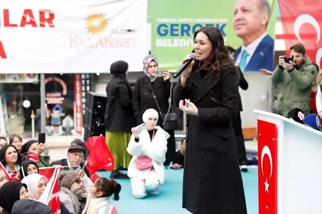 AK Parti Genel Başkan Yardımcısı Çiğdem Karaaslan, Samsun'da İlkadım Seçim Koordinasyon Merkezi'nin Açılışına Katıldı