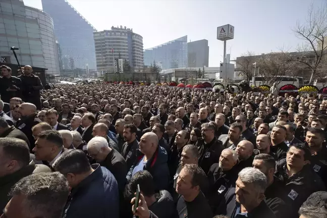 TÜRK-İŞ Genel Başkan Yardımcısı Pevrul Kavlak İçin Cenaze Töreni Düzenlendi