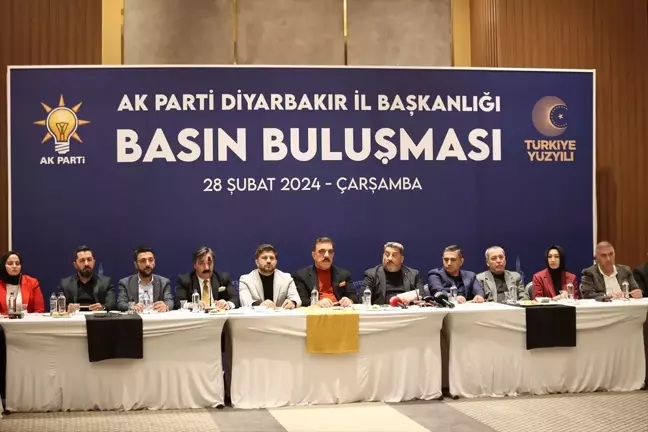 AK Parti Diyarbakır İl Başkanı Mehmet Raşit Ocak, gündeme ilişkin değerlendirmede bulundu