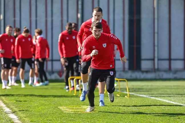Yılport Samsunspor, RAMS Başakşehir maçı için hazırlıklarını sürdürdü