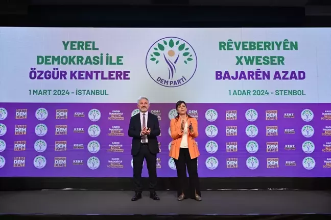 DEM Parti İstanbul Seçim Bildirgesini Okudu
