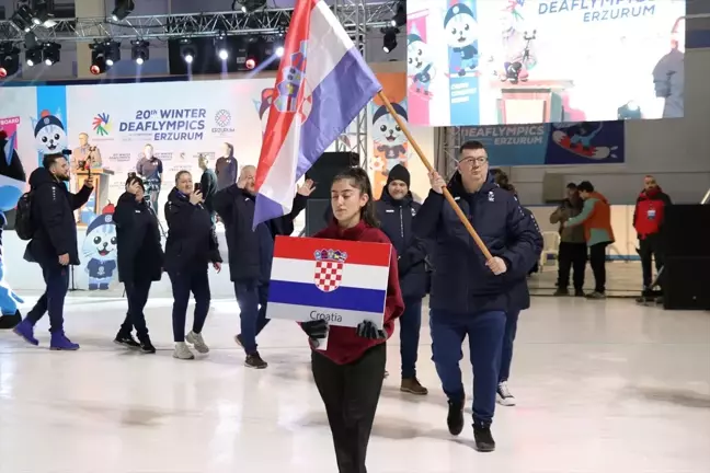 Türkiye'nin ev sahipliği yaptığı 20. İşitme Engelliler Kış Olimpiyatları başladı