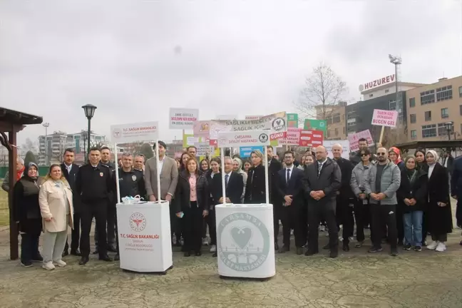 Çarşamba'da Dünya Obezite Günü'nde farkındalık yürüyüşü düzenlendi