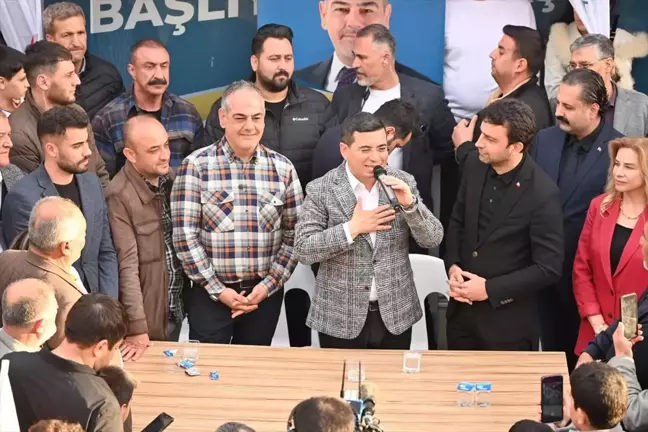 Hakan Tütüncü, Kızılarık Seçim Koordinasyon Merkezi'nin açılışını gerçekleştirdi