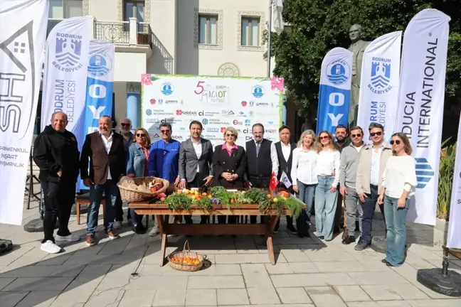 Bodrum'da 5. Acı Ot Festivali Basın Toplantısı Düzenlendi