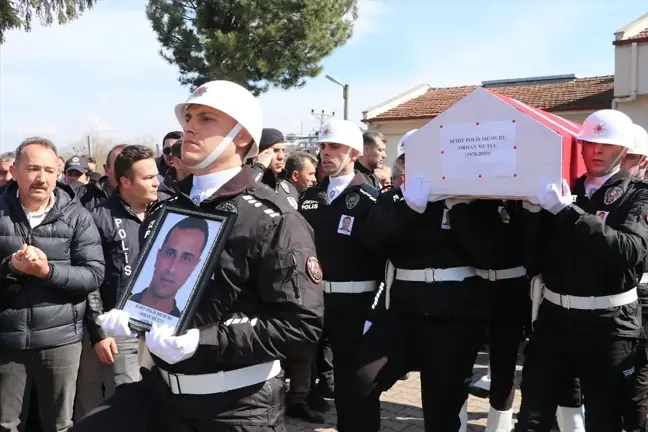 Samsun'da Şehit Olan Polis Memuru İçin Tören Düzenlendi