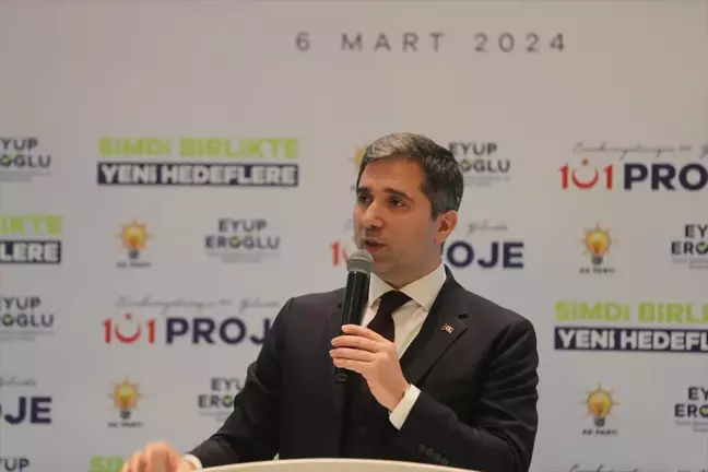 AK Parti Dış İlişkilerden Sorumlu Genel Başkan Yardımcısı Zafer Sırakaya, Tokat'ta konuştu