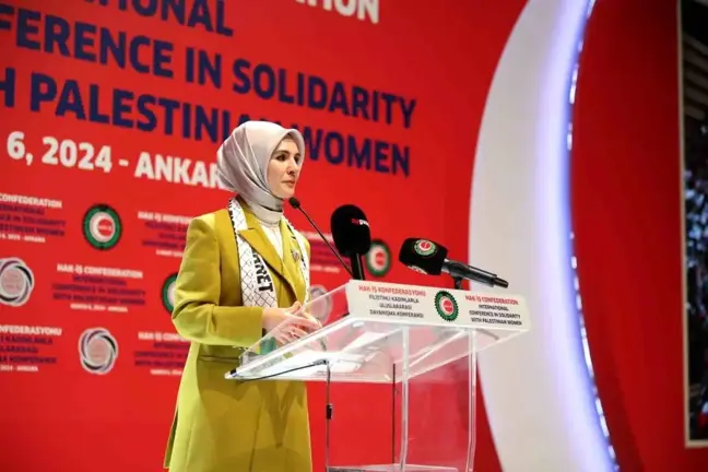 Aile ve Sosyal Hizmetler Bakanı: Filistinli Kadınlar İnsanüstü Bir Çaba Sarf Ediyor