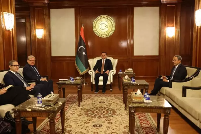 Libya Başbakanı ve ABD Temsilcisi, seçimlerin yapılmasını engelleyen sorunları ele aldı