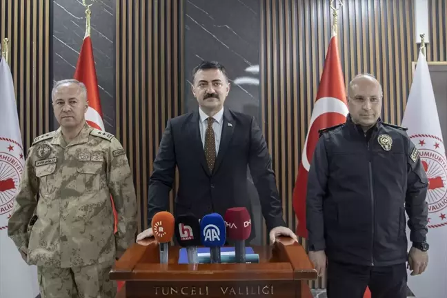 Tunceli Valisi: İlimizde herhangi bir terörist unsur kalmamıştır