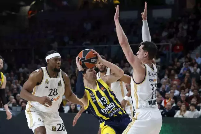 Fenerbahçe Beko, Real Madrid'i deplasmanda mağlup etti