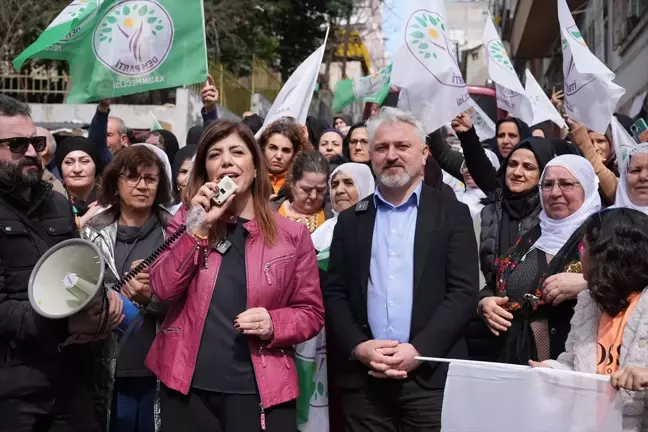 DEM Parti İBB Başkan Adayı Meral Danış Beştaş, Seçim Çalışmalarını Sürdürdü