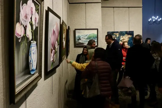 Trabzon Sağlık Müdürlüğü tarafından düzenlenen Şifadır Sanat sergisi açıldı