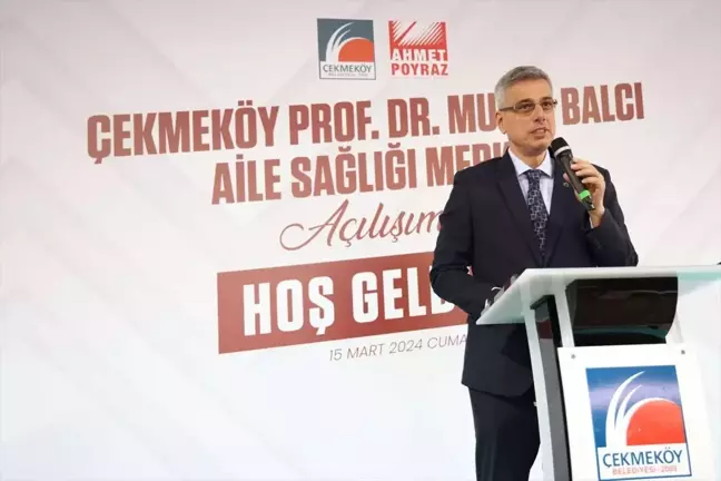 Çekmeköy Belediyesi Prof. Dr. Murat Balcı Aile Sağlığı Merkezi Hizmete Açıldı