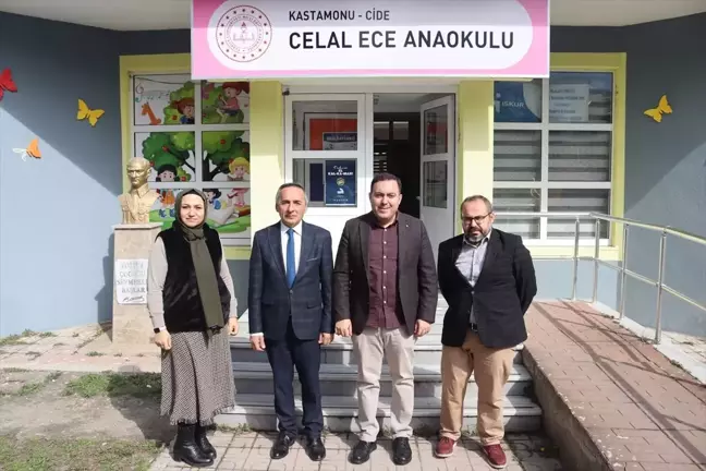 Kastamonu Cide'deki Celal Ece Anaokulu Tüm Gün Hizmet Vermeye Başladı