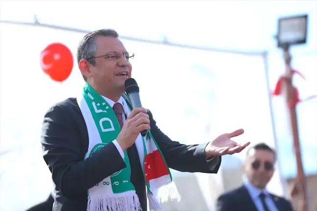 CHP Genel Başkanı Özgür Özel, Düziçi'nde Yapılacak Hizmetleri Açıkladı
