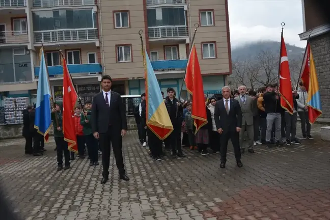 Çaykara'da 18 Mart Şehitleri Anma Günü ve Çanakkale Deniz Zaferi törenleri düzenlendi