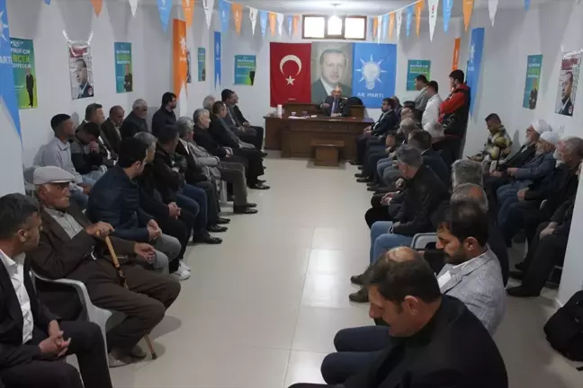 Batman'ın Balpınar beldesinde AK Parti seçim lokalinin açılışı yapıldı