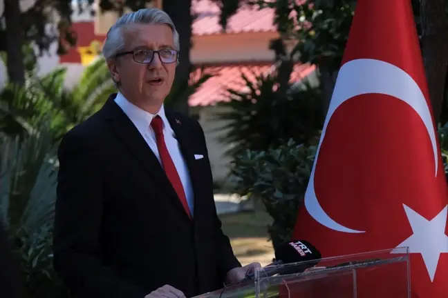 Yunanistan'da Türk Şehitliği'nde anma töreni düzenlendi