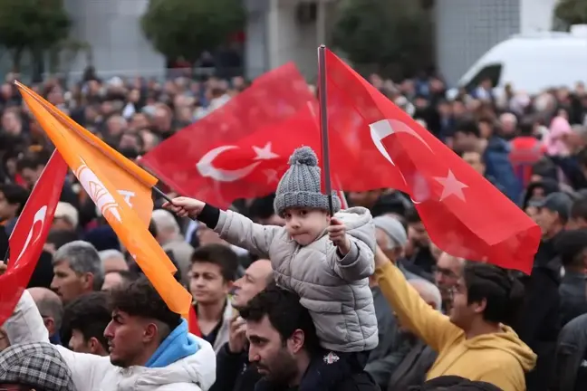 AK Parti'nin Isparta mitingi