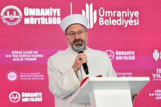 Ümraniye'de Hüdayi Camii ve Kur'an Kursu açıldı