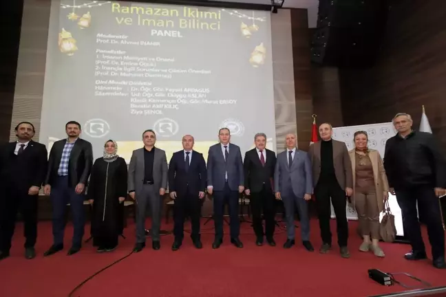 TOGÜ'de 'Ramazan iklimi ve iman bilinci' paneli düzenlendi