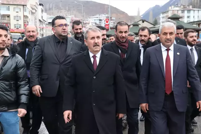 BBP Genel Başkanı Mustafa Destici, Anayasa Mahkemesi Başkanı Kadir Özkaya'yı tebrik etti