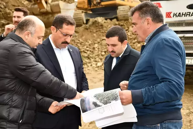 Vali Mustafa Masatlı, Belen ilçesinde hükümet konağı inşaatını inceledi
