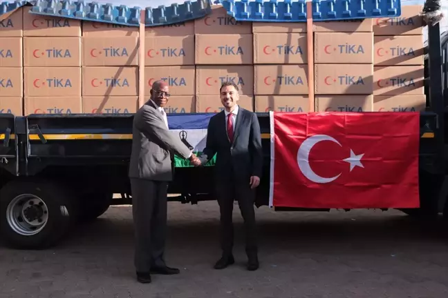 TİKA, Gürcistan ve Lesotho'da Ramazan Programları Kapsamında Gıda Dağıttı