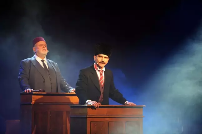 Milli Eğitim Bakanlığından Cumhuriyet'e Doğru Tiyatro Oyunu Aydın'da Sahnelendi