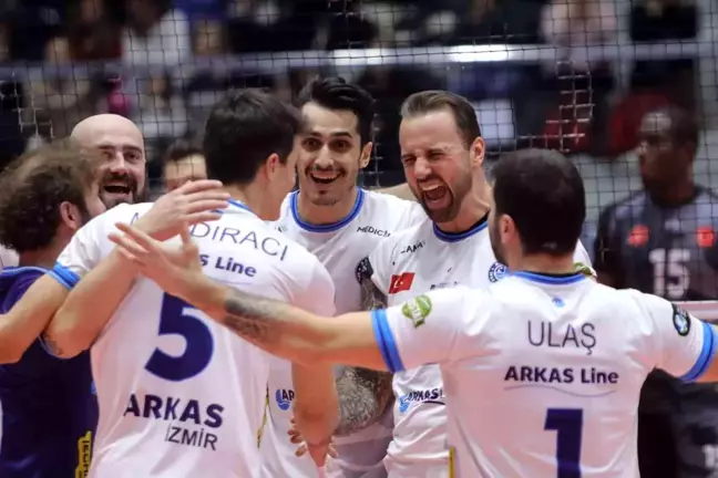 Arkas Spor Kupa Voley'de finale yükseldi