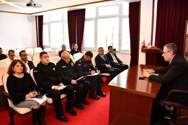 Muğla'da Seçim Güvenliği Toplantıları Yapıldı