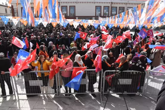 AK Parti Van'ın Gürpınar ilçesinde miting düzenledi