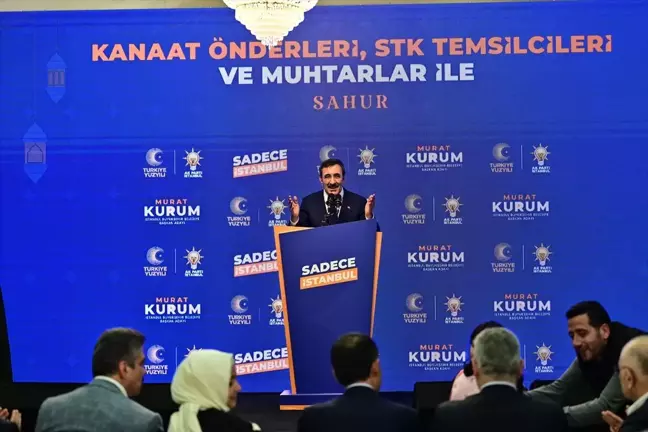 Cevdet Yılmaz: İstanbul'a hak ettiği değeri vermiş olmazsınız