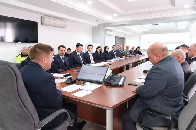 Karaman'da Seçim Güvenliği Toplantısı Gerçekleştirildi
