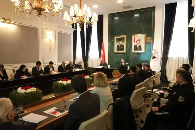 Kırklareli'nde seçim güvenliği toplantısı gerçekleştirildi