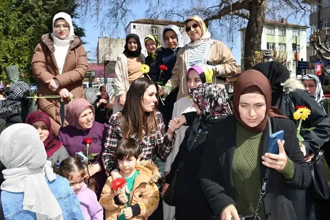 Çiğdem Karaaslan, Samsun'da programlara katıldı