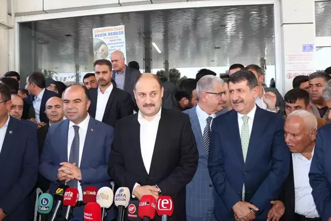 Şanlıurfa Büyükşehir Belediye Başkanı Mehmet Kasım Gülpınar tebrikleri kabul etti