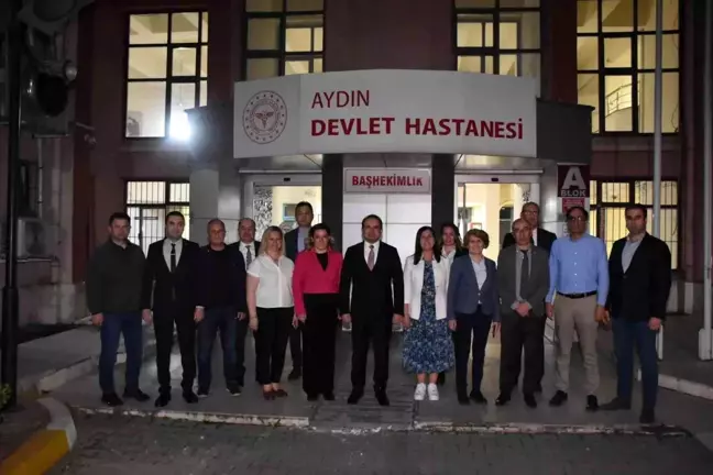 Aydın İl Sağlık Müdürü Dr. Eser Şenkul, Aydın Devlet Hastanesi personeliyle iftar programında buluştu